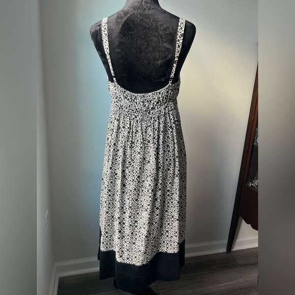BCBGMaxAzria Black and White Geometric Dress - Picture 2 of 7